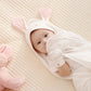 BambooBebe Hugbee Bunny Baby Bodysuit Set