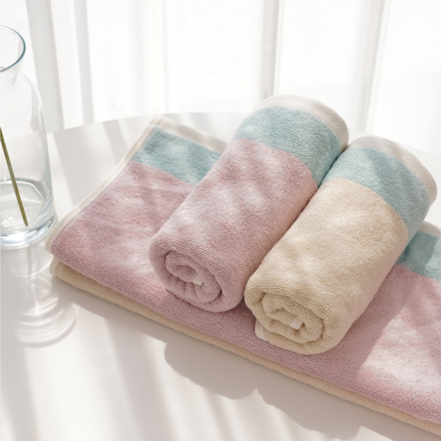 BambooBebe Dual Colour Hand & Face Towel