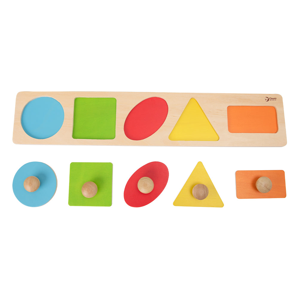Classic World Geometry Shapes Puzzle