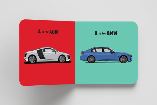 Diaper Book Club ABCs of Cars - Alphabet for the Future Car Enthusiast