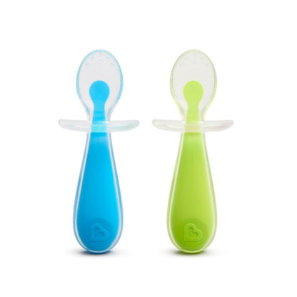Munchkin Gentle Scoop™ Silicone Training Spoons - 2 Pack
