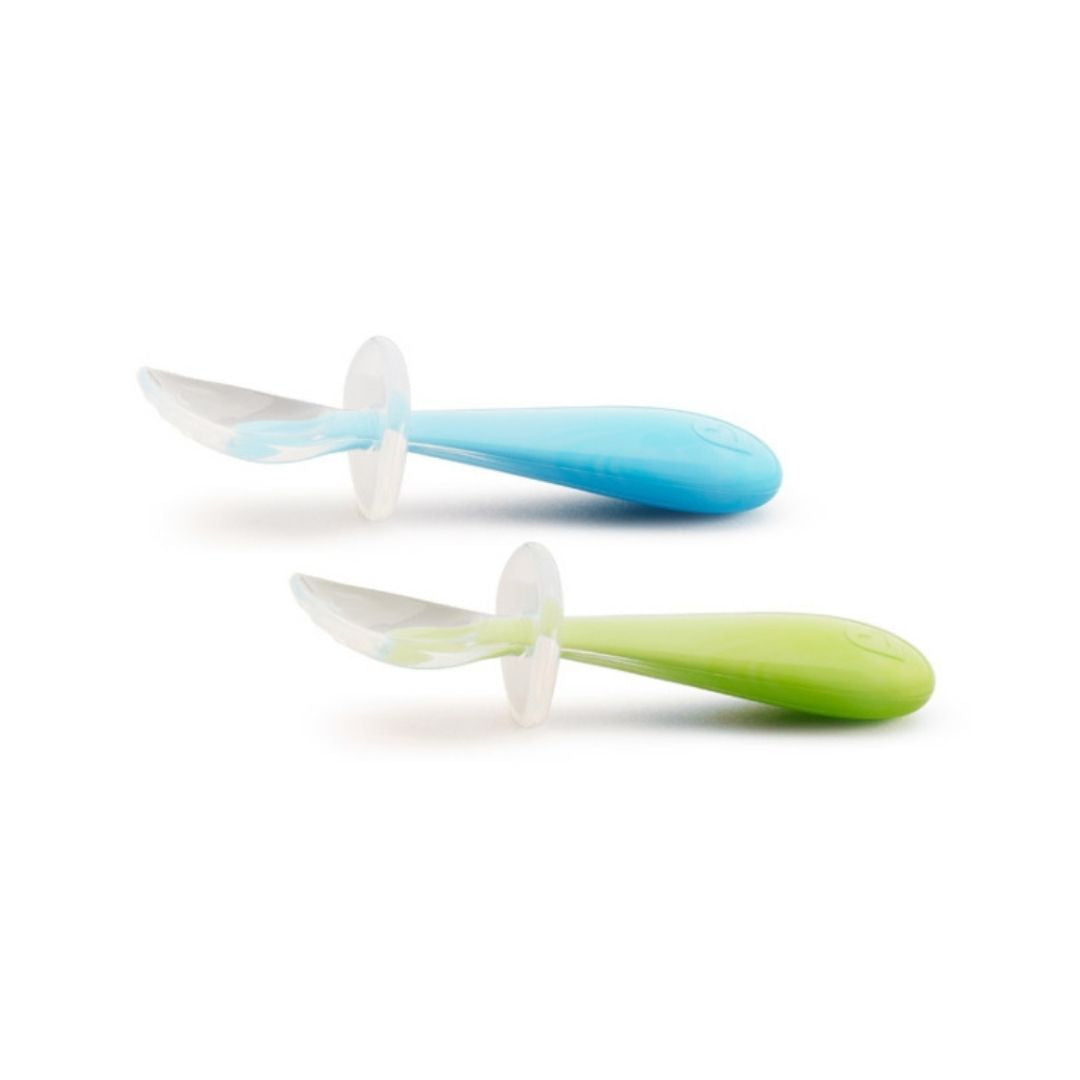 Munchkin Gentle Scoop™ Silicone Training Spoons - 2 Pack