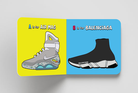 Diaper Book Club A to Yeezy - ABCs for the Future Sneakerheads