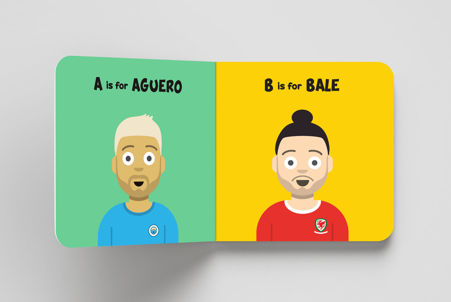 Diaper Book Club A to Zlatan - ABCs for the Future Footballers