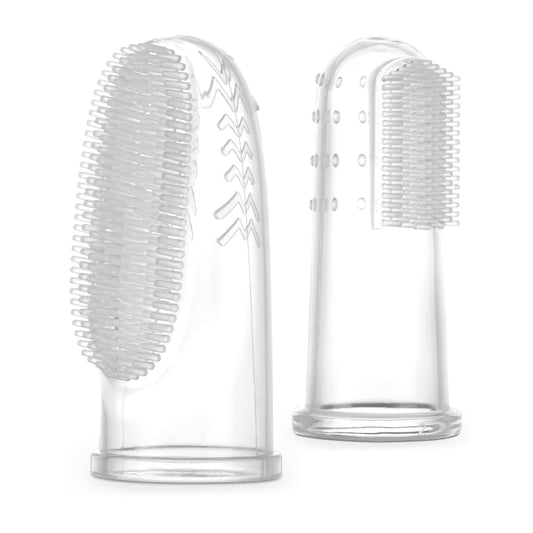 Haakaa Silicone Finger Toothbrush Set (2pcs)