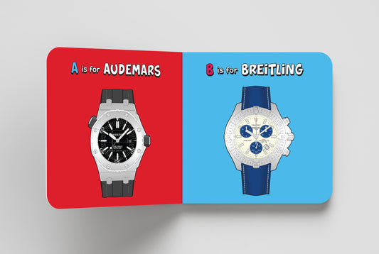 Diaper Book Club R is for Rolex - ABCs for the Future Watch Collectors